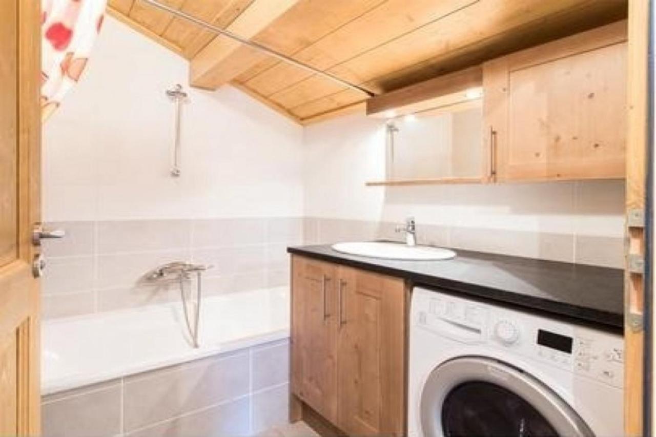 Modern 3 Bed Penthouse Apartment, Balcony & Garage, Close To Village & Ski Bus Samoens Exterior photo